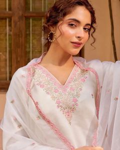 SPECIAL WHITE BULBUL SUIT SET ❣