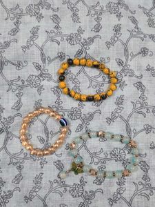 Set of 3 Beaded Bracelets