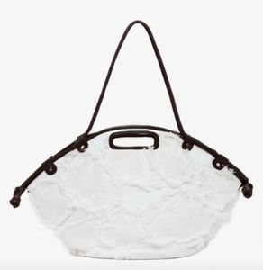 Chic Textured White Tote Bag