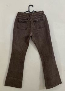 Rare vintage y2k brown bootcut Denim Jeans