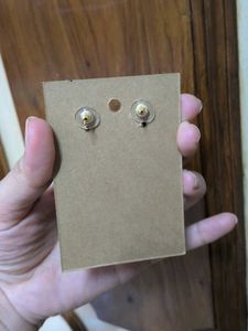 Elegant Blue Stone Dangle Earrings