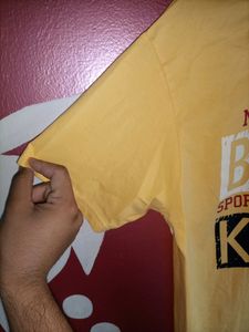 Wear Your Mind Yellow T-shirt For Men