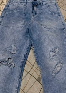 Acid Wash Denim Jeans