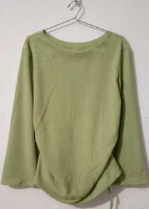 Ribbed Long Sleeve Top