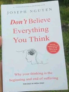 Don't Believe Everything You Think Book