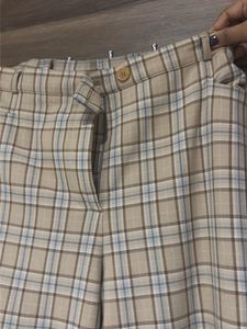 Chic Plaid Trousers
