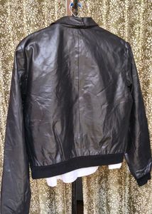 Men's Black  Leather Jacket