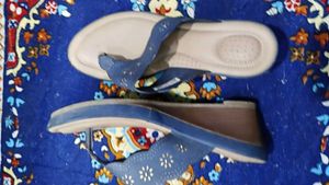Comfortable Blue block heel
