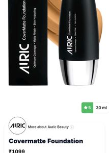 Auric Covermatte Foundation 💄✨️ Warm Chestnuts 🌰