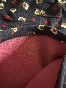 Floral Print woollen trouser