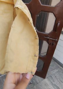 Fancy Readymade Sequence Golden Blouse for Wom