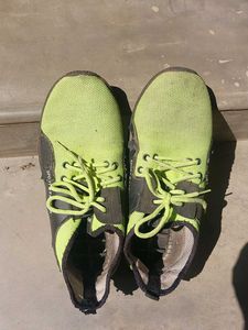 Lime Green Sports Shoes