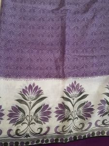 Lavender Saree