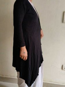Black Draped Cardigan shrug