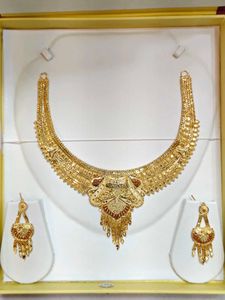 One Gram Gold Traditional Bridal Necklace set 1