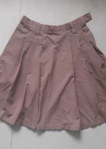 Uniform - 2 brown pleated skirts+free blue skirt