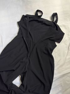 Chic Black Cut-Out Jumpsuit