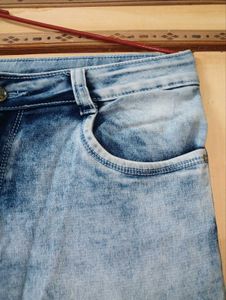 Flu Plus Women's Icy Blue Skinny Fit Jeans | W34