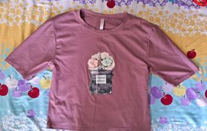 Cute Perfume Bottle Graphic T-Shirt