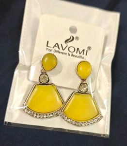 Yellow Statement Earrings 💛
