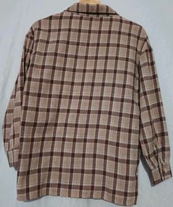 Comfy Plaid Button-Up Shirt