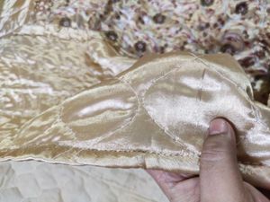 New Floral &amp; Silky AC Fleece Dohar