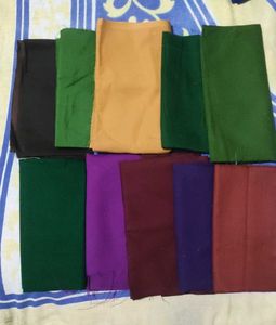 Assorted Fabric/blouse Pieces(10)