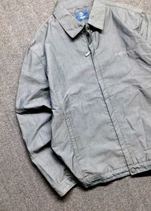 Men's Grey Zip-Up Jacket