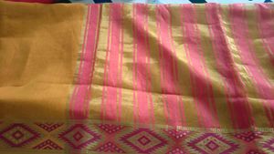 Orange /Yellow Saree with Blouse
