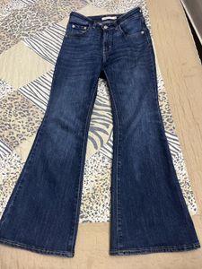Levi's Flared Blue Jeans
