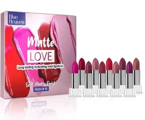 Blue Heaven Matte Lipstick Set