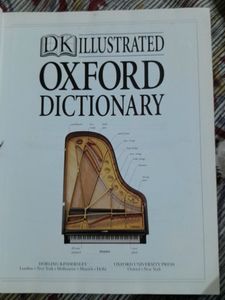 Oxford English Dictionory