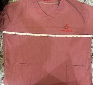 🇨🇳 Pink V-Neck Tunic Top