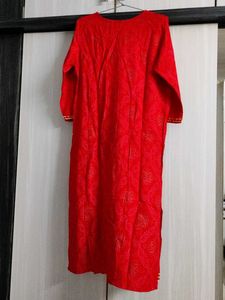 Red Kurti