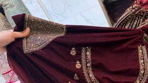 Exquisite Velvet Lehenga Choli Set