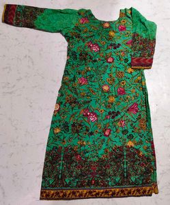 Pure Cotton Printed Kurta Plazo &amp; Dupatta Set