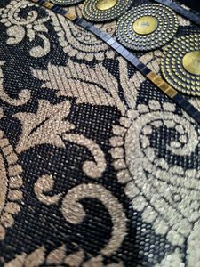 Designer Paisley Clutch Bag