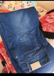 Wide Leg Dark Wash Denim Jeans