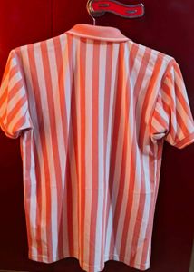 Men's Striped Polo T-Shirt