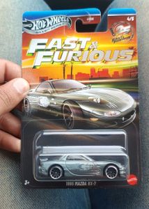 Hot Wheels Fast & Furious 1995 Mazda RX-7 – Silver