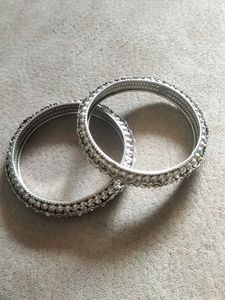 Sparkling Stone Bangles 3 Sets
