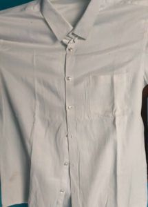 Classic White Men's Shirt