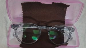 Clear Frame Round Eyeglasses