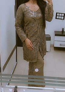 Embellished Ethnic Kurta Set