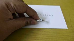 Adjustable Zircon Solitaire Ring