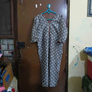 Elegant Printed Kurta Set with Dupatta