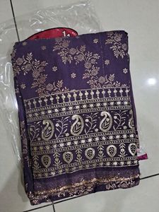 Lavender Ghagra Cloth Pack Of 2 Each 4 Meter
