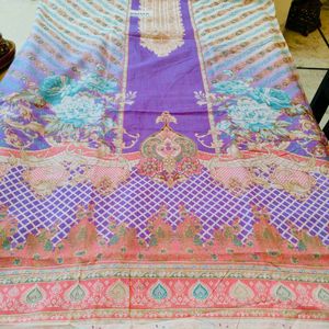 Elegant 💯% cotton unstiched suit , dress material