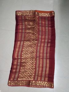 Pure Gadwal Silk Zari Woven Saree