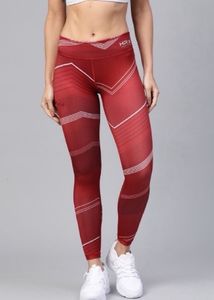 HRX by Hrithik Roshan PrintedWomen Brown Tights